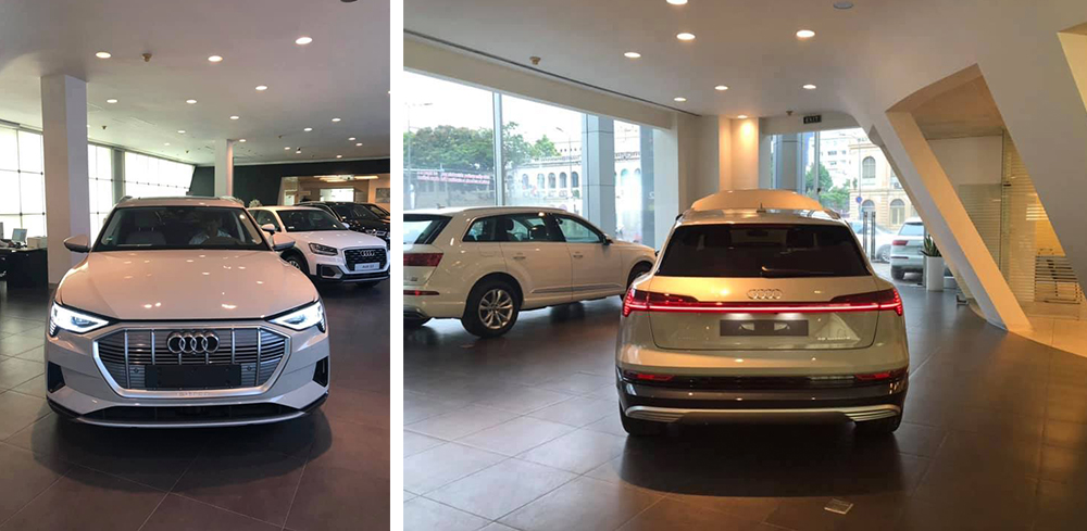 SUV chạy điện Audi e-tron bất ngờ xuất hiện tại Việt Nam